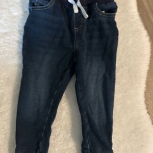 dip Dark Blue Kids Jeans with Drawstring